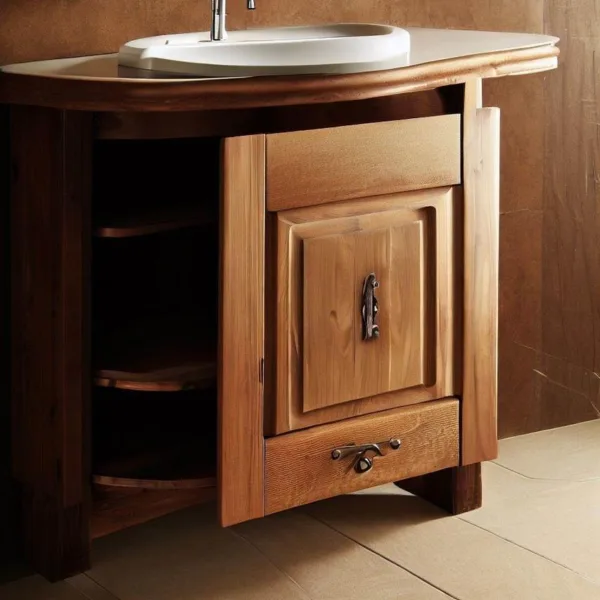 Skrinka pod umývadlo z masívneho dreva: Kvalita a Elegancia pre Vašu Kúpeľňu